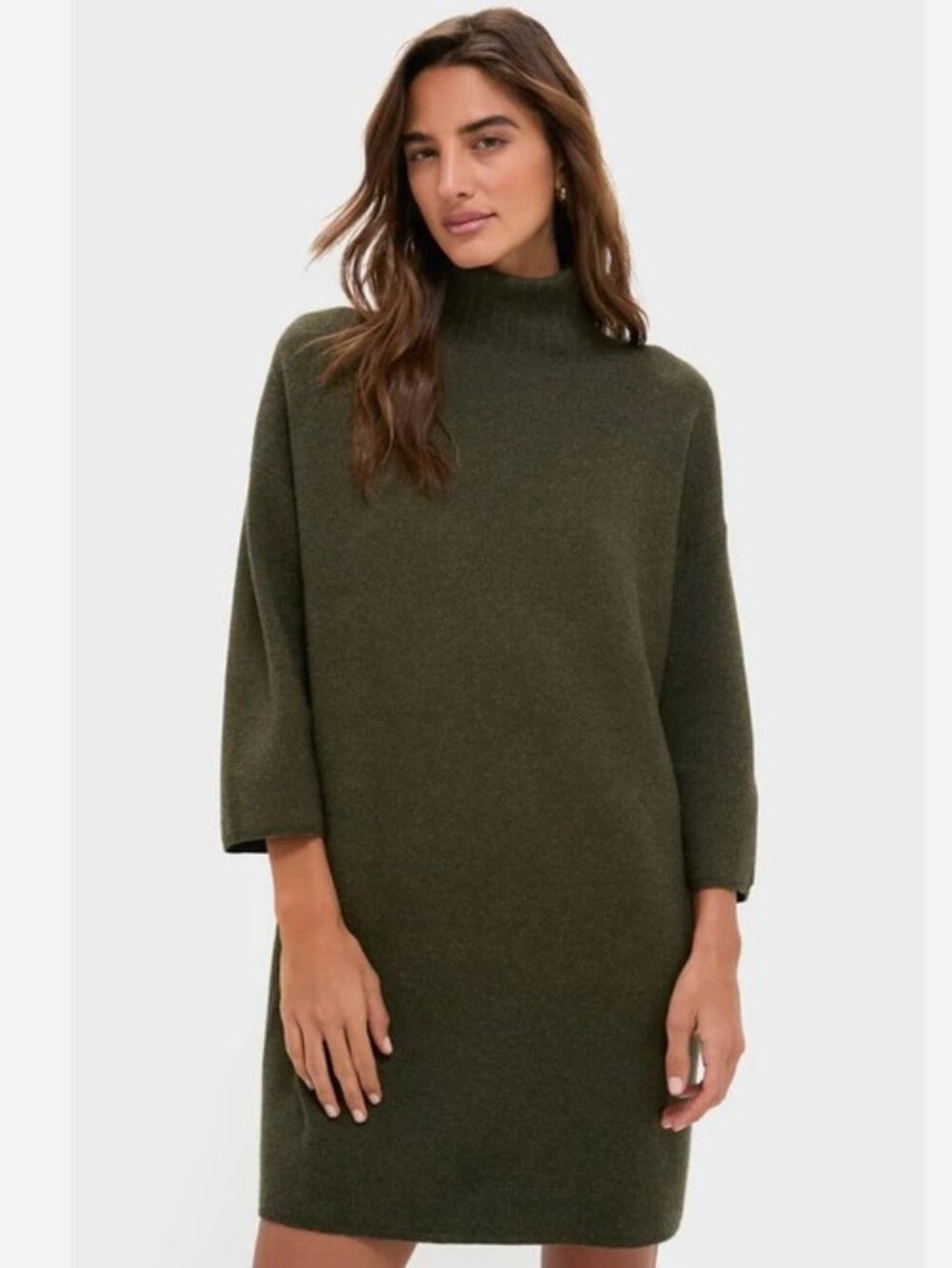 Tuckernuck Moss Green Vivianne Dress Olive / S